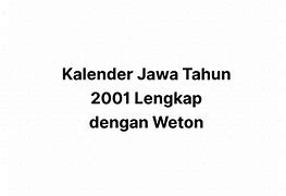 28 Maret 2001 Weton Apa