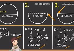 Rumus Mencari Diameter Lingkaran